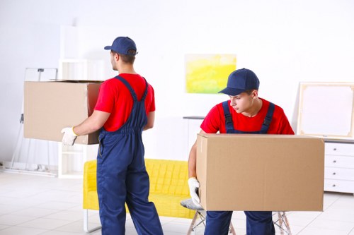 Office removals team planning a commercial move in Crofton Park