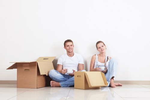 Access and parking considerations for Crofton Park removals
