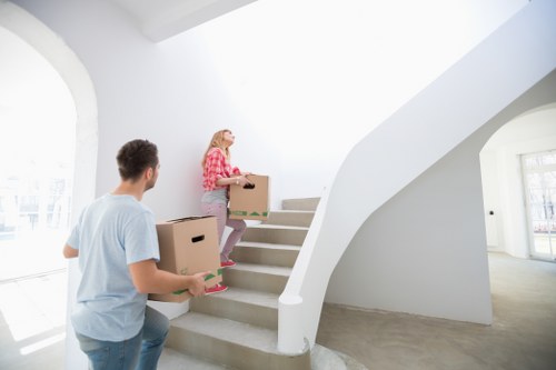 Careful handling of furniture during house removals in Croftonpark