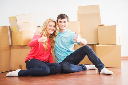 Office relocation support for removals in Croftonpark