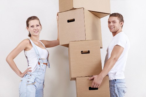 Packing and preparing belongings for a Crofton Park move