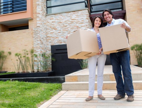 Sustainable moving service with recycling, reuse, and local waste separation